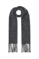 Sciarpa in misto lana grigio scuro -  | Wise