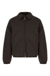 Embroidered stretch polyester blend jacket -  | Wise