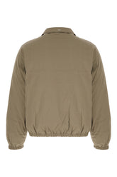 Bomber in misto cotone verde salvia -  | Wise