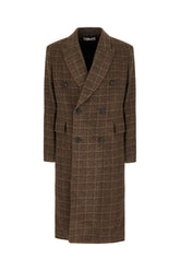 Multicolor wool coat -  | Wise