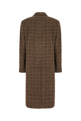 Multicolor wool coat -  | Wise