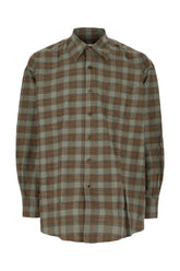 Embroidered cotton shirt -  | Wise