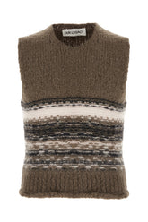 Gilet in misto lana multicolor -  | Wise