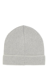 Embroidered wool blend beanie hat -  | Wise