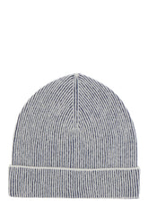 Embroidered wool blend beanie hat -  | Wise