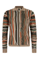 Multicolor wool and acrylic cardigan -  | Wise