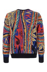 Multicolor wool blend sweater -  | Wise
