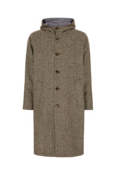 Embroidered wool reversible coat -  | Wise
