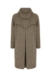 Embroidered wool reversible coat -  | Wise