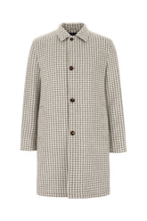 Printed cashmere coat -  | Wise