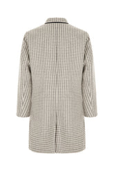 Printed cashmere coat -  | Wise