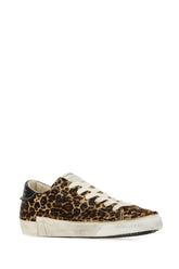 Printed calf hair sneakers -  | Wise