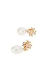 Metal Kira pavé pendants earrings -  | Wise