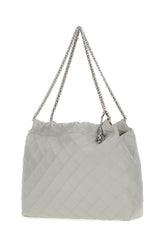 Grey nappa leather bucket bag -  | Wise