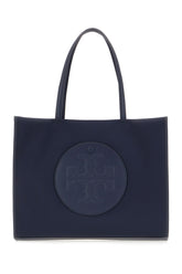 Navy blue nylon small Ella shopping bag -  | Wise