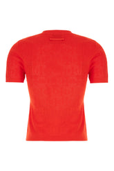 Red viscose blend top -  | Wise