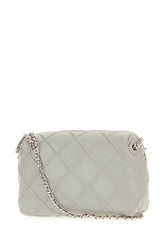 Grey nappa leather crossbody bag -  | Wise
