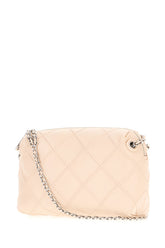 Pastel pink nappa leather crossbody bag -  | Wise