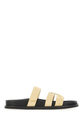 Beige suede Ines sandals -  | Wise