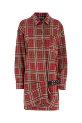 Abito in cotone ricamato -  | Wise