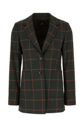 Embroidered stretch polyester blend blazer -  | Wise