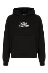 Black cotton sweatshirt -  | Wise