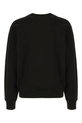 Black cotton sweatshirt -  | Wise