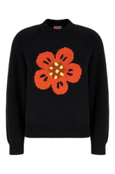 Maglione in misto cotone nero -  | Wise