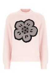 Pink cotton blend sweater -  | Wise