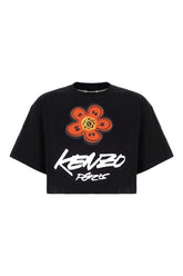Black cotton t-shirt -  | Wise