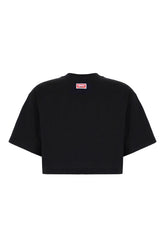 Black cotton t-shirt -  | Wise
