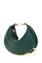Borsa a mano Fendigraphy mini in pelle verde bottiglia -  | Wise