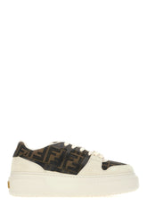 Multicolor fabric and suede Match sneakers -  | Wise