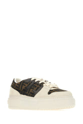 Multicolor fabric and suede Match sneakers -  | Wise
