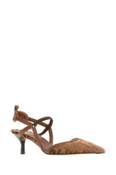 Chocolate velvet heels Colibrì Lite -  | Wise