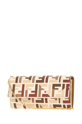 Printed leather wallet -  | Wise