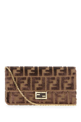 Embroidered canvas Baguette wallet -  | Wise
