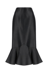 Gonna in nappa nera -  | Wise