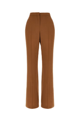 Camel wool blend pants -  | Wise
