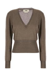 Maglione in misto cashmere marrone -  | Wise