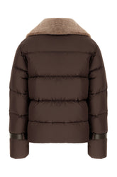 Piumino in poliestere cioccolato -  | Wise