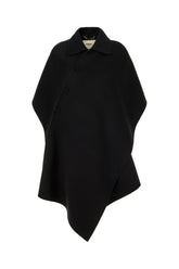 Black wool cape -  | Wise