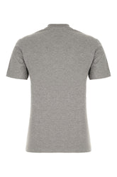 Melange grey cotton t-shirt -  | Wise