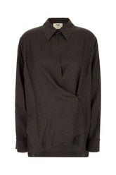 Blusa in seta nera -  | Wise
