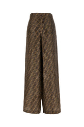 Printed silk pants -  | Wise