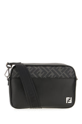 Black leather crossbody bag -  | Wise