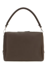 Dark brown leather Lui handbag -  | Wise