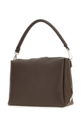 Dark brown leather Lui handbag -  | Wise