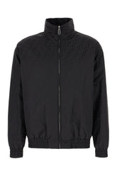 Black nylon padded jacket -  | Wise
