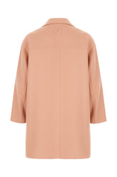 Pink wool coat -  | Wise